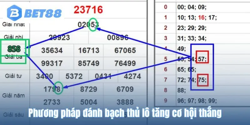 Phương pháp đánh bạch thủ lô tăng cơ hội thắng